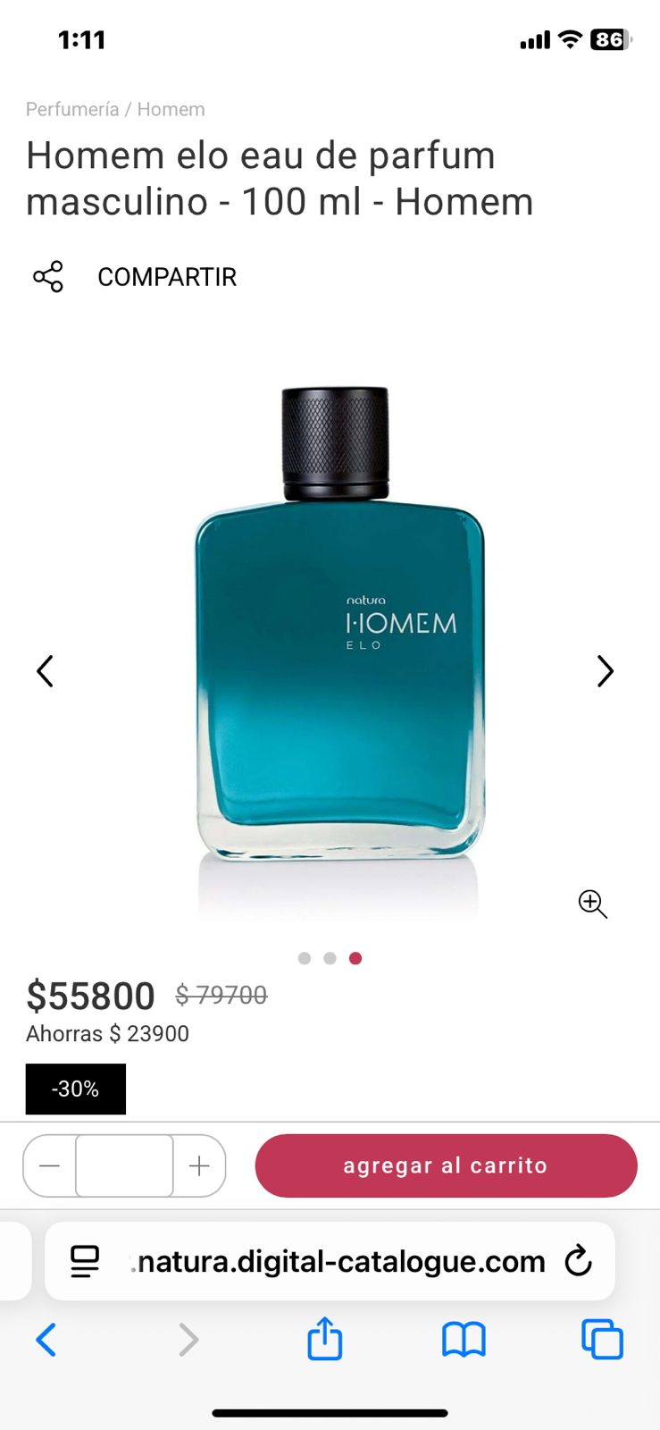 Perfume para hombre